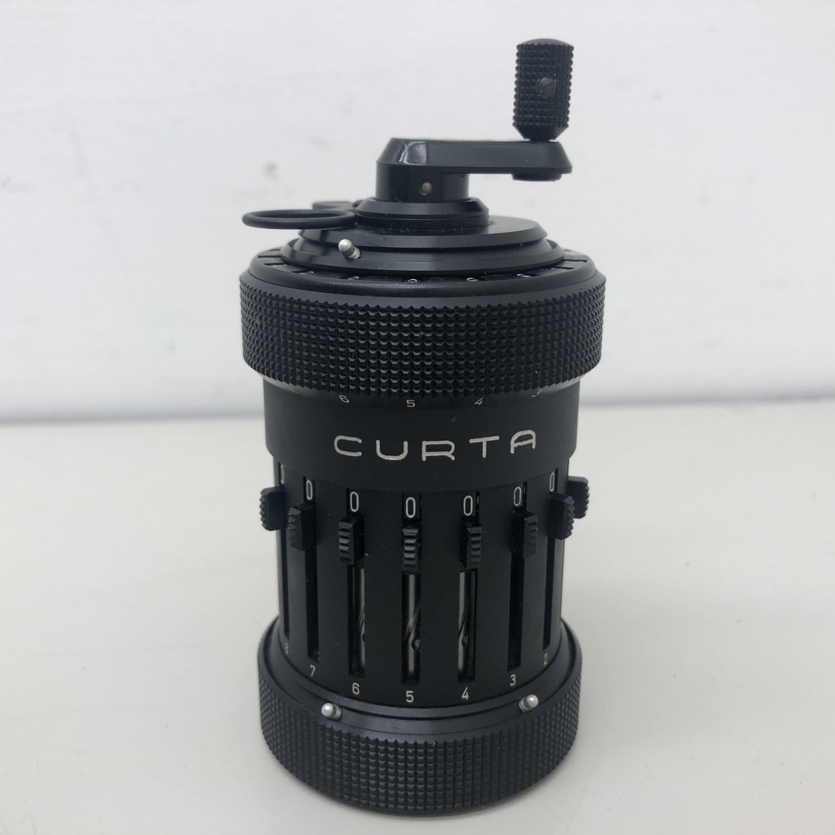 ☆CURTA クルタ計算機TypeⅡ 機械式計算機 ケース付／貴重 ☆CURTA