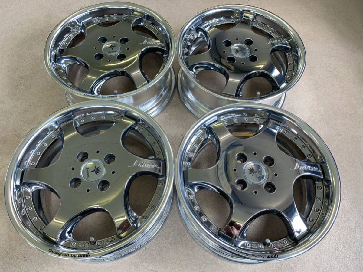Kranze 4H | PCD100 LXZ 株式会社ウェッズ メッキ（ホイール穴数4 