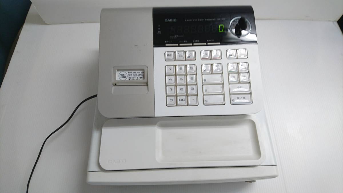 CASIO カシオ レジスター 動作確認済み SE-S10 CASIO SE-S10 カシオ 鍵