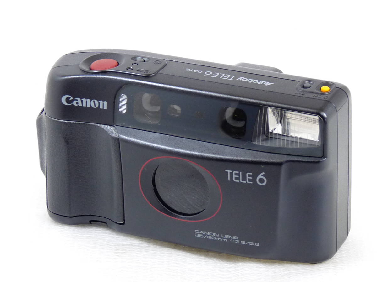 【Canon】Autoboy TELE6 DATE 動作良好 フィルムカメラ Canon Autoboy TELE6 DATE 作動良好 キヤノン オートボーイ TELE 6