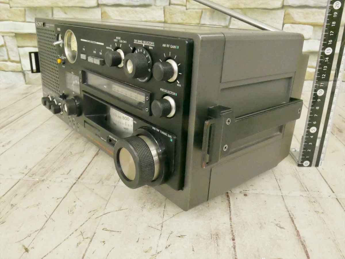 ジャンク SONY マルチバンドレシーバー ICF-6800A 31バンド FM 中波