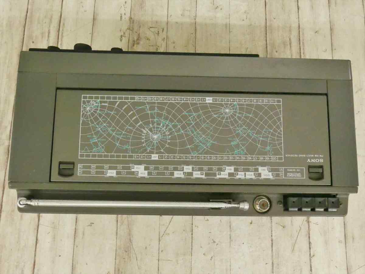 ジャンク SONY マルチバンドレシーバー ICF-6800A 31バンド FM 中波