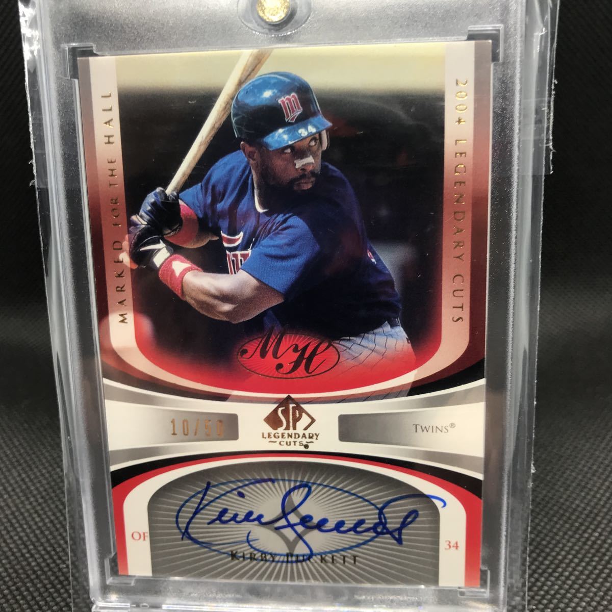 2004 upper deck SP legendary cuts kirby puckett auto 直筆 サイン /50(2002年～)｜売買されたオークション情報、yahooの商品情報をアーカイブ公開 - オークファン シングルカード