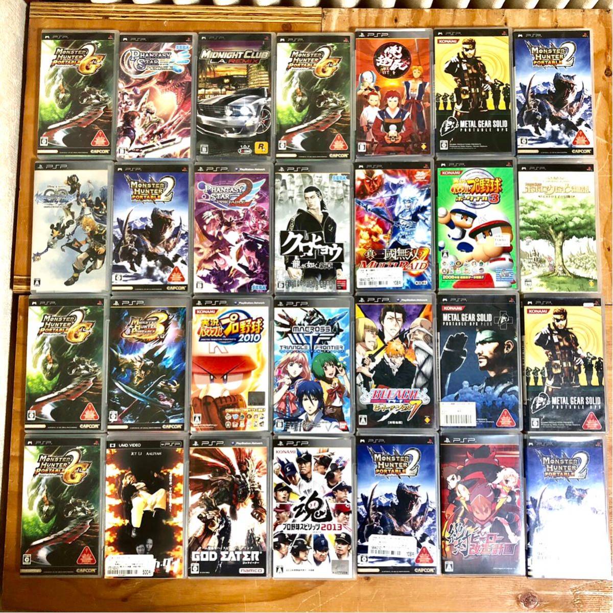 PSP SONY 動作未確認 ソフト PSP本体 まとめ売り PSP-3000×3台⁄⁄