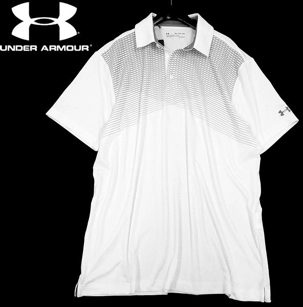 ゴルフ タグ付未使用 UNDER ARMOUR UA GOLF プレイオフポロ MD