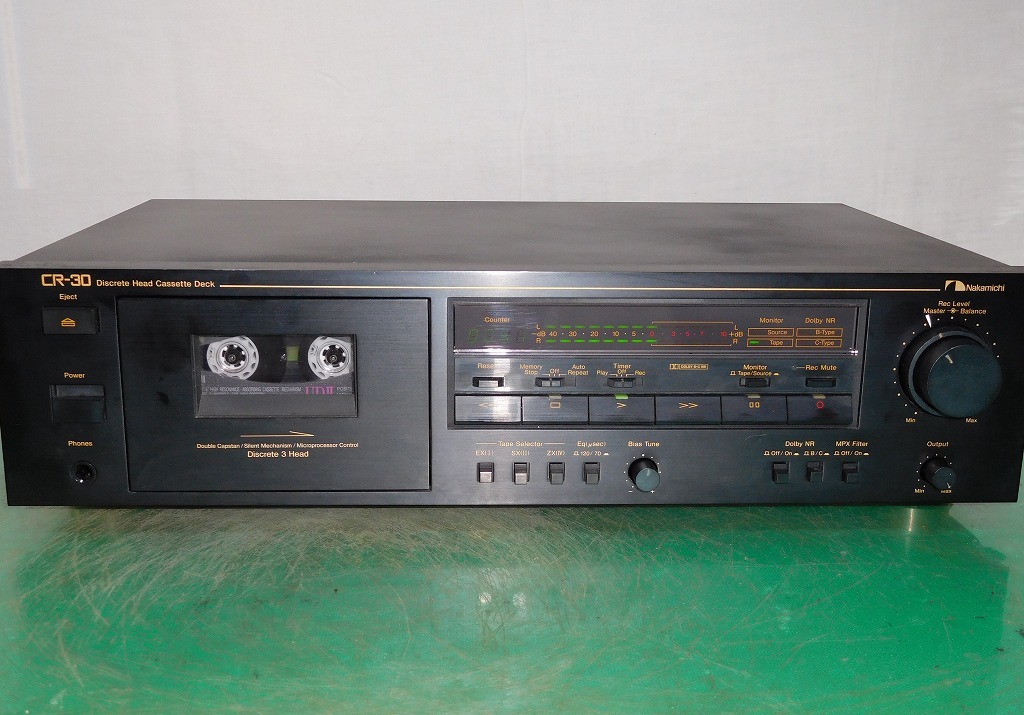 Nakamichi ナカミチ CR－30 カセットデッキ（動作品） 録音再生OK
