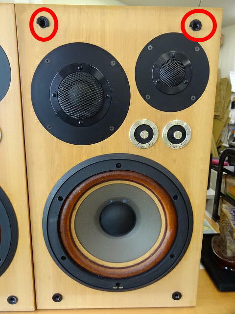 オーディオ機器 ビクターSX5スピーカー左側のみ