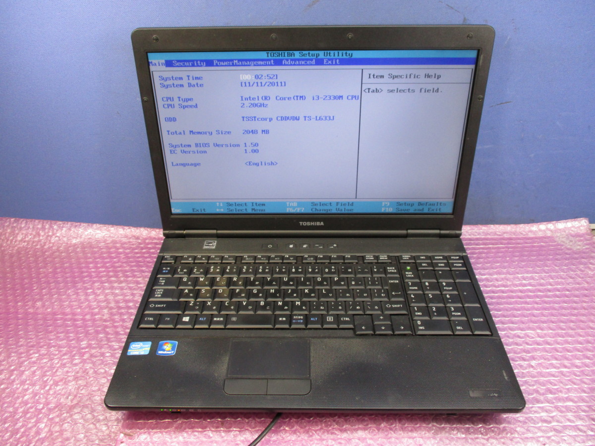 Satellite Core Toshiba dynabook 東芝 Renewed - B551⁄C i5-2520M 