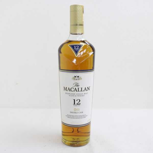 The Macallan 12年 ダブルカスク750ml ☆The MACALLAN(マッカラン) 12年 ダブルカスク 700ml G9G0151