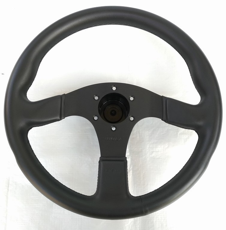 リペア済 イタルボランテ イモラ 94年5月物 Φ35 レザー ステアリング