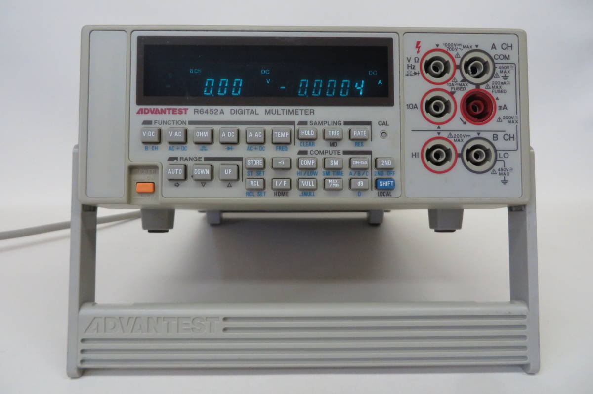 ADVANTEST デジタルマルチメーターR6452A