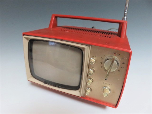 SONY トランジスタテレビ ソニー 昭和レトロ マイクロテレビ TV