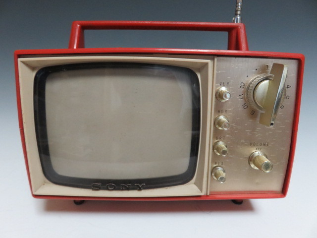 SONY トランジスタテレビ ソニー 昭和レトロ マイクロテレビ TV