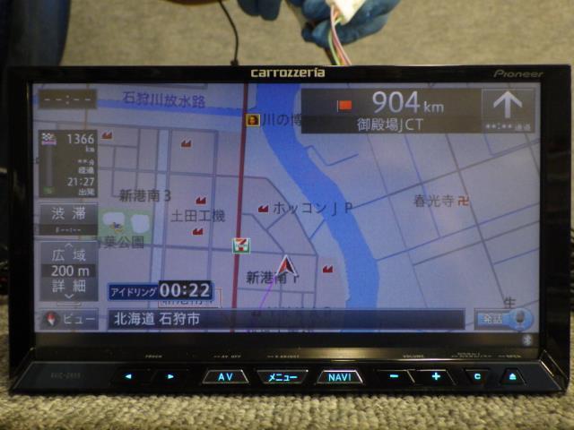 スバル純正オプション カロッツェリア サイバーナビ AVIC-ZH99 地図
