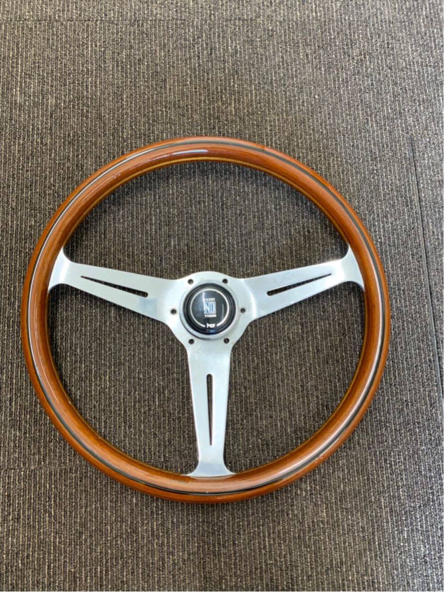 ウッドステアリング 旧車 ステアリング 当時物 クラシック 未使用 35MM
