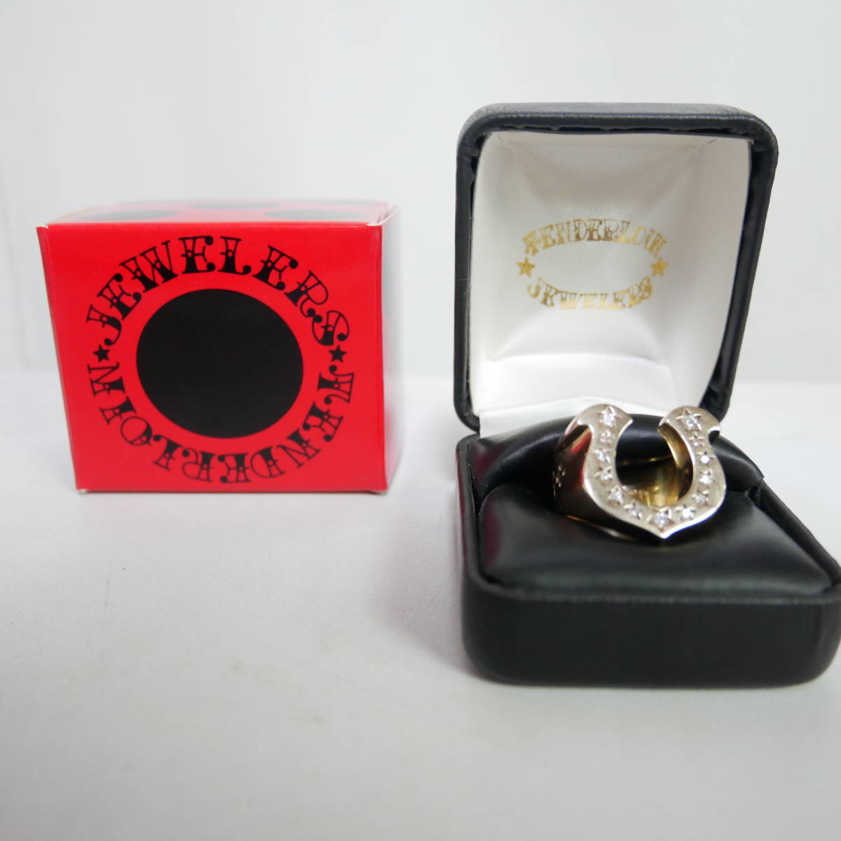 良好 TENDERLOIN テンダーロイン 8K H.S RING DIA ホースシューリング 