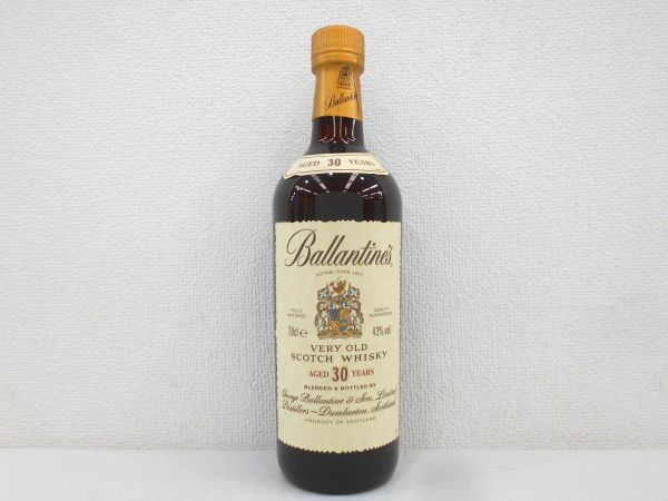 古酒 Ballantine's バランタイン 30年 VERY OLD ベリー オールド
