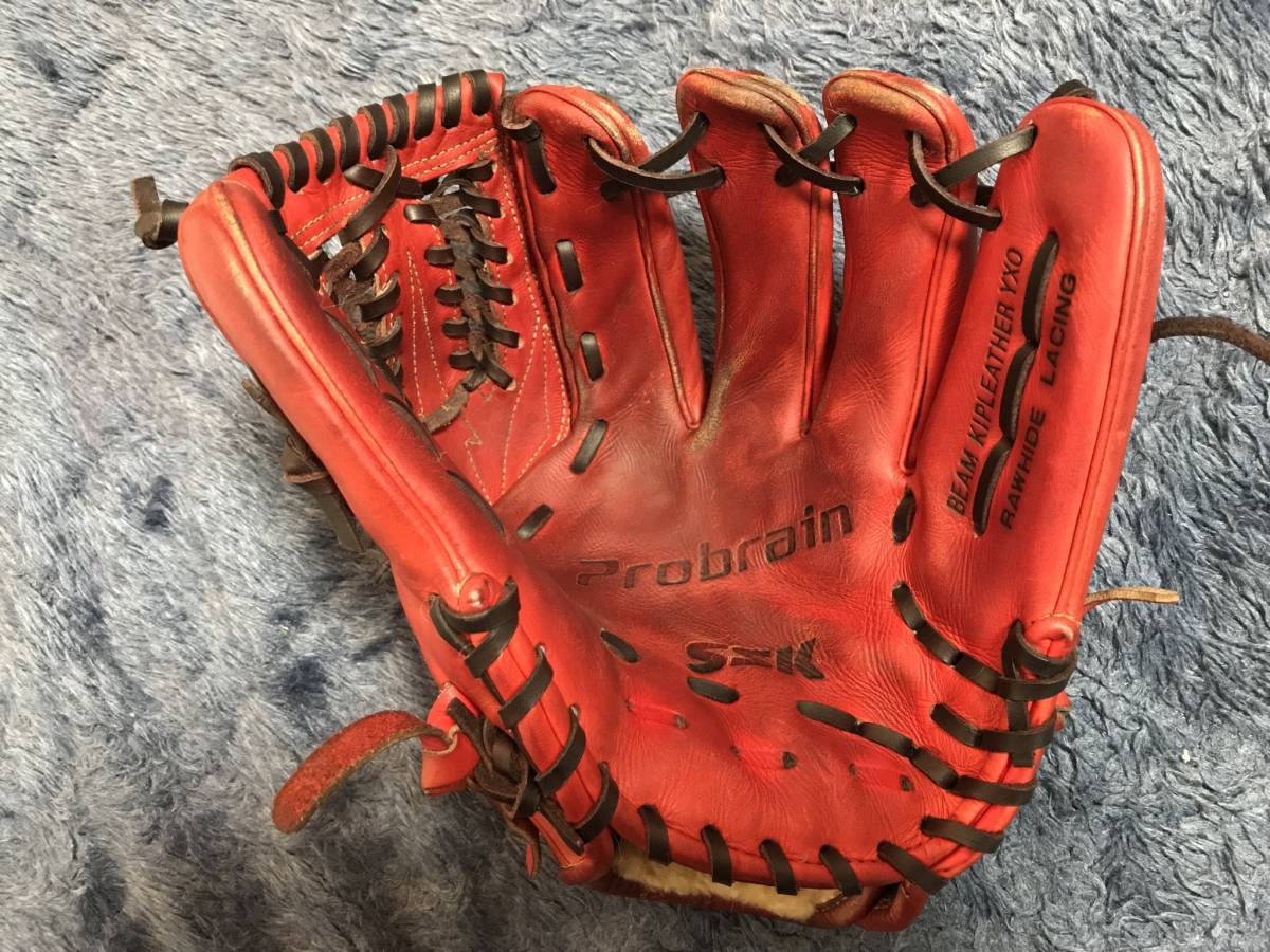 SSK Probrain ファーストミット 一般軟式用 純正品 オレンジ/ブルー SSK Probrain ファーストミット 一般軟式用 純正品 オレンジ⁄ブルー