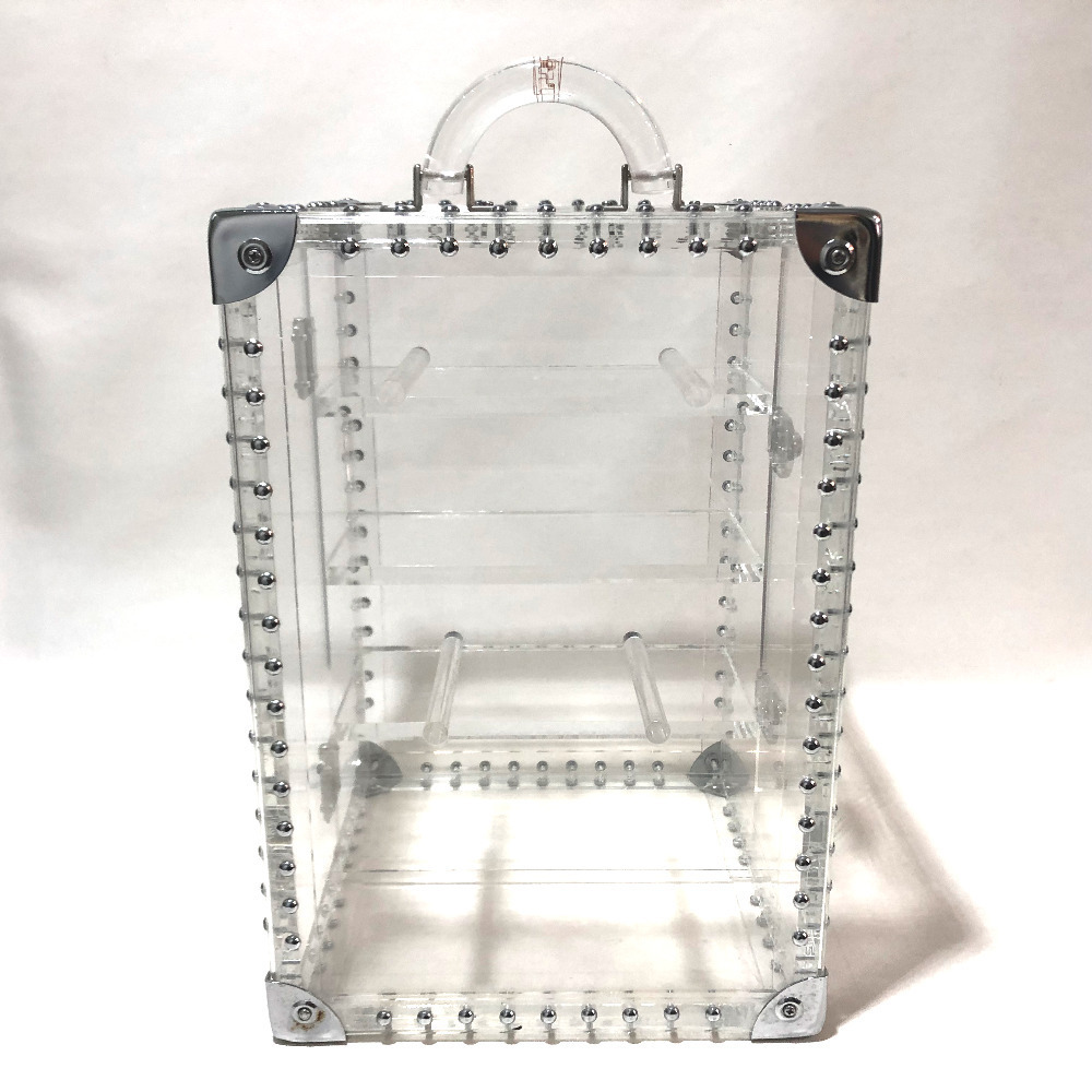 Fendi フェンディ クリア ボックス ハンドル付き ディスプレイ アクリルショーケース ロゴ トランク アクリル ユニセックス かばん バッグ 売買されたオークション情報 Yahooの商品情報をアーカイブ公開 オークファン Aucfan Com