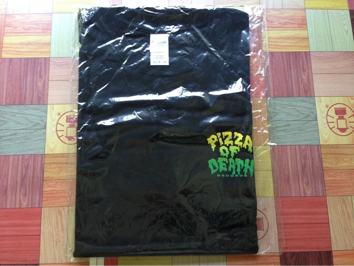 新品・未開封】ken yokoyama ツアーTシャツ Lサイズ PIZZA OF DEATH Hi 