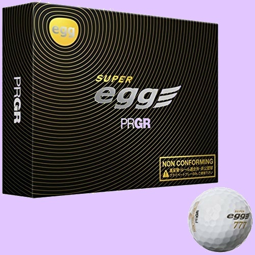 ☆★在庫一掃SALE★☆新品☆未使用★ ゴルフボ-ル PRGR(プロギア) R-F8 12PC ホワイト Super egg ボ-ル Super egg 12PC