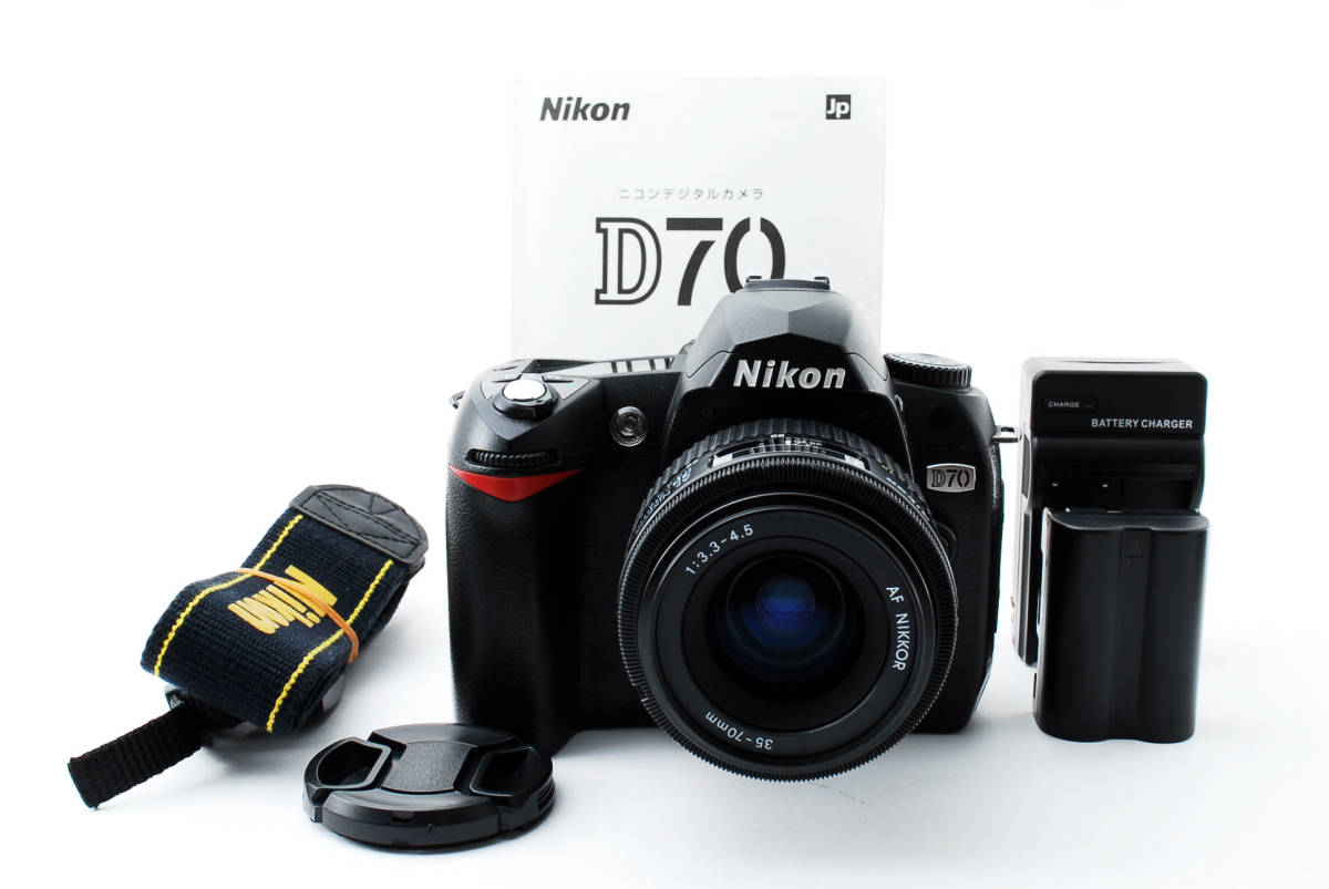✨万能レンズ付き✨届いてすぐ使える✨Nikon D70s レンズセット D70 ☆極上美品級＆届いてすぐ使える☆ニコン 中望遠レンズセット