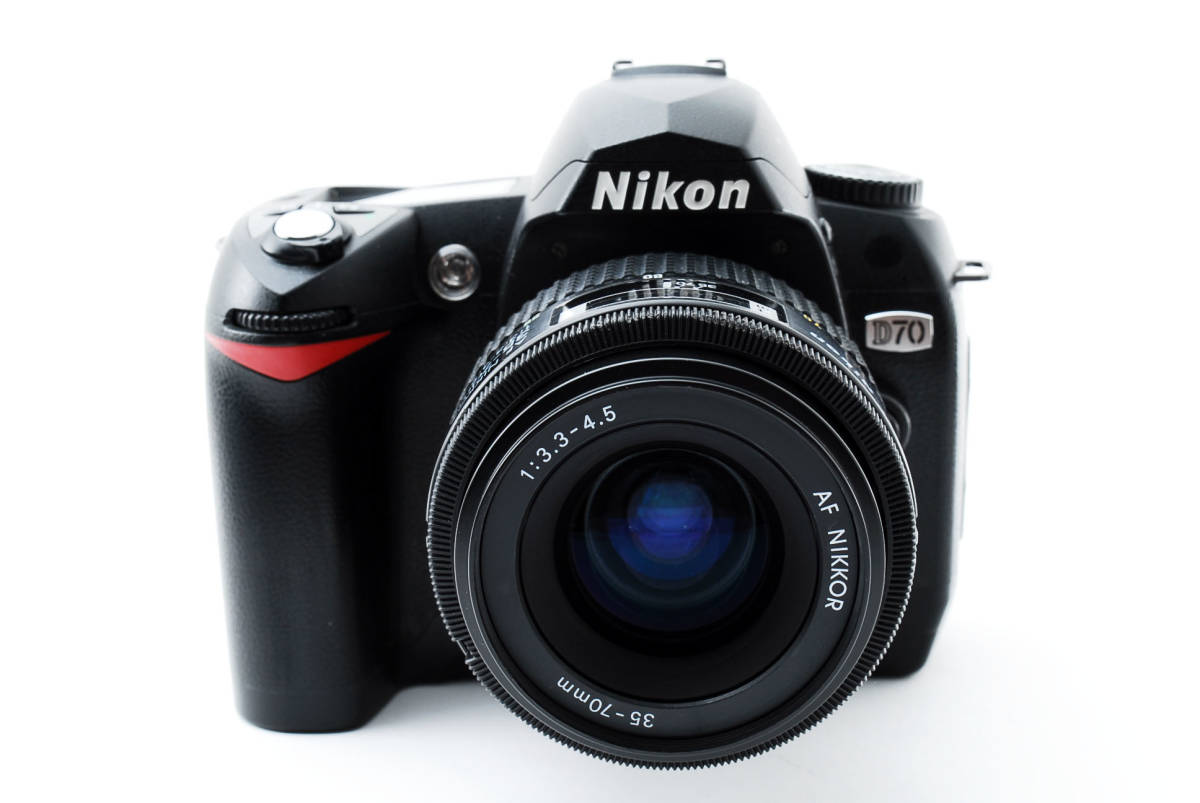 D70 ☆極上美品級＆届いてすぐ使える☆ニコン 中望遠レンズセット