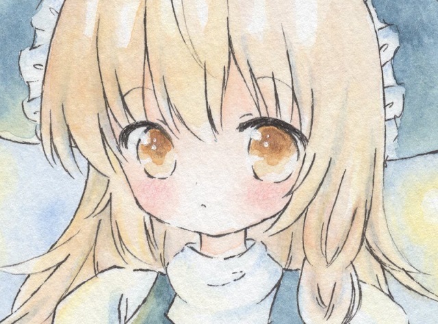 同人手描きイラスト 東方project 霧雨魔理沙 ミニ色紙 水彩 手描きイラスト 売買されたオークション情報 Yahooの商品情報をアーカイブ公開 オークファン Aucfan Com