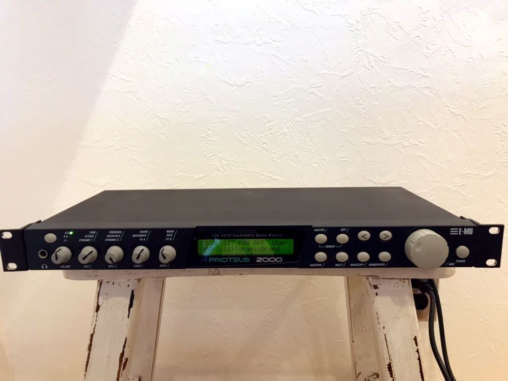 E-MU PROTEUS2000 MIDI音源 音源モジュール Proteus E-MU 0 Model 1 買う