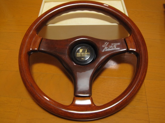 michelotti ミケロッティ SPORT LINE ステアリング 31Φ ウッド 木目
