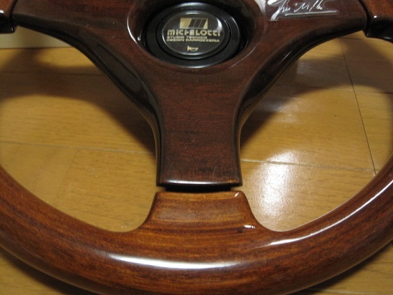 michelotti ミケロッティ SPORT LINE ステアリング 31Φ ウッド 木目