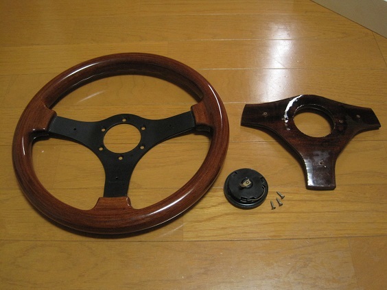 michelotti ミケロッティ SPORT LINE ステアリング 31Φ ウッド 木目
