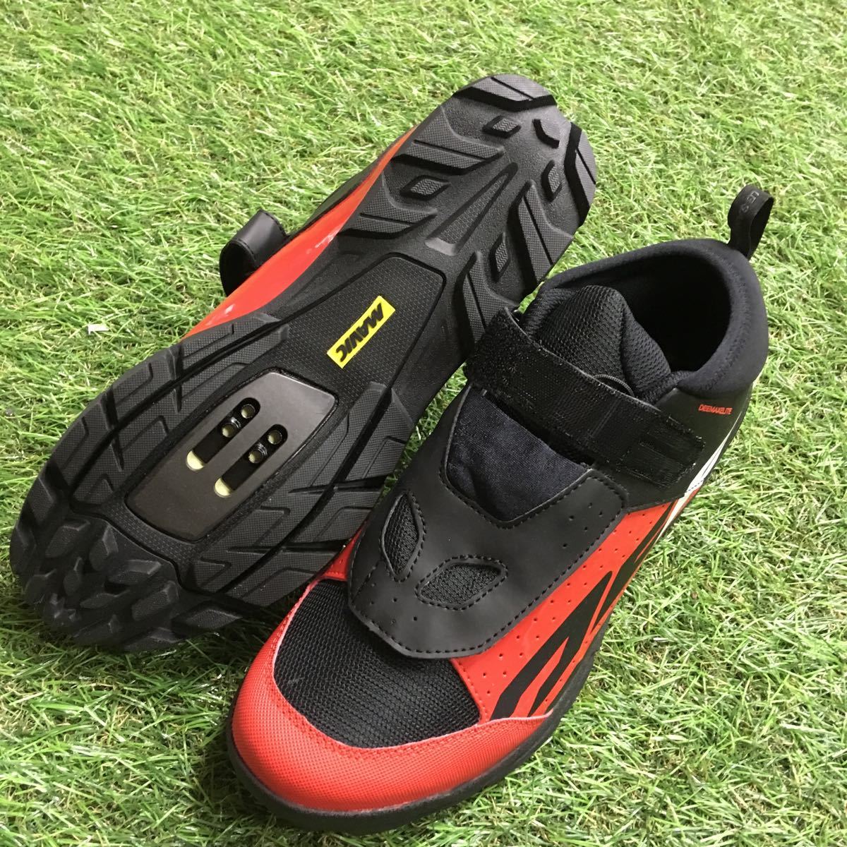 S TB5011 MAVIC マヴィック Deemax Elite 393212 26.5 ロードバイク MTB 自転車 ビンディング シューズ 未使用 展示品