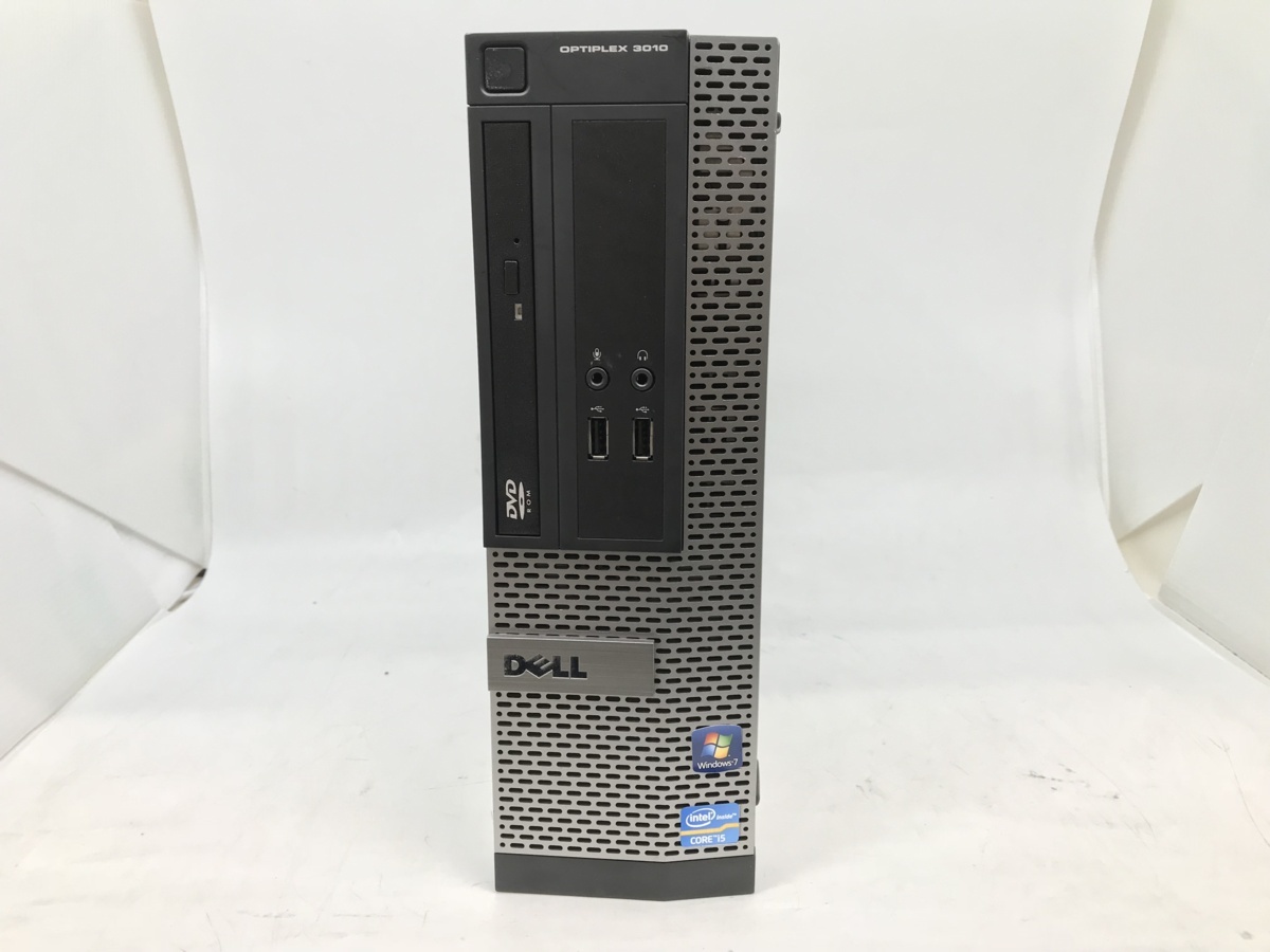 【DELL】OPTIPLEX 3010 SFF Core i5-3470 4GB HDD250GB DVDROM Windows10Pro 中古デスクトップPC