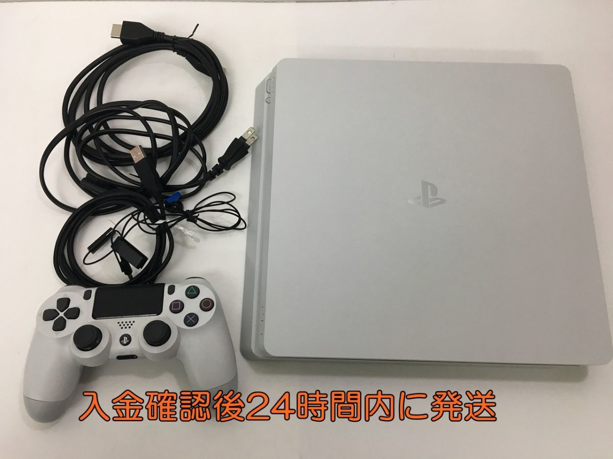 PS4　本体　CUH-2100B　グレイシャーホワイト　1TB　動作確認初期化済 1A0552-055hh/F4
