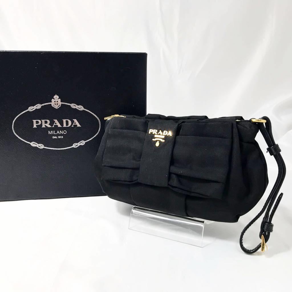 プラダ リボン ポーチ PRADA PRADA（ポーチ）のフリマアイテム一覧 
