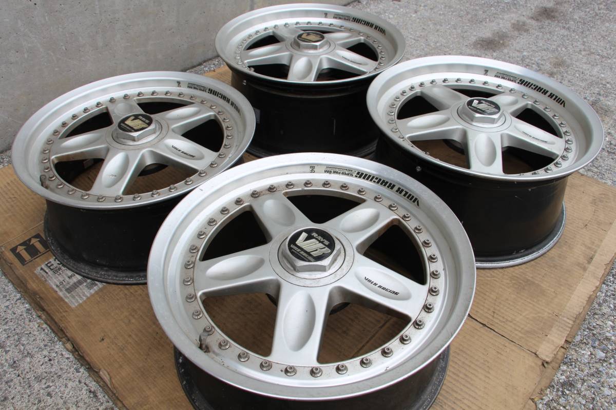 1000円から売り切り♪当時物♪RAYS♪ボルクレーシング♪GR-C 
