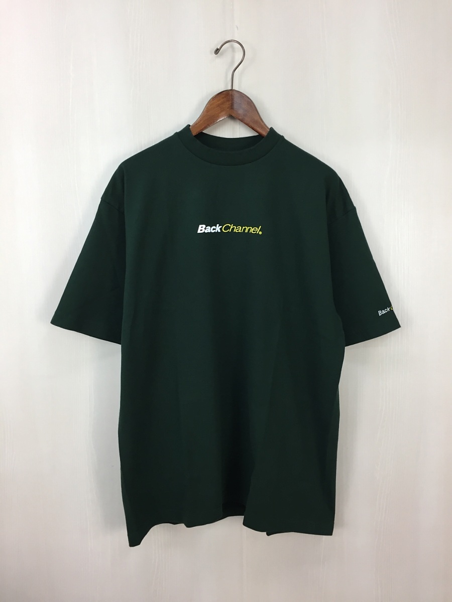 Back Channel◆Tシャツ/XL/コットン/GRN/プリント