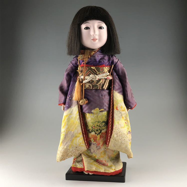 ◇時代 市松人形 38cm 女の子 いちまさん 日本人形 市松人形 日本人形