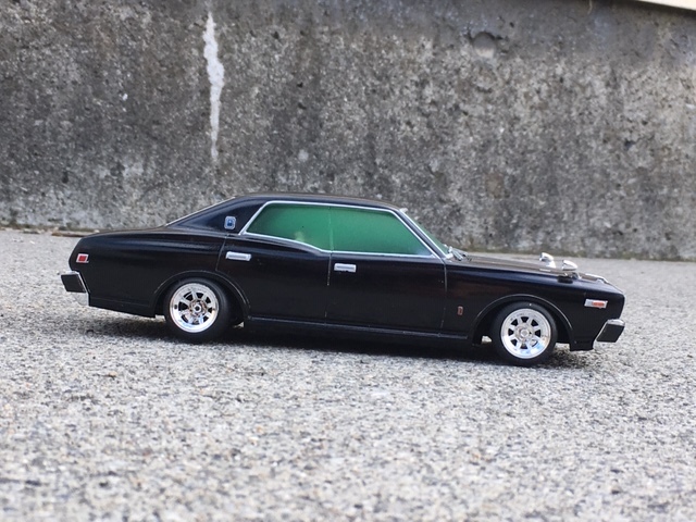 1 24 330セドリック改完成品 旧車 暴走族車 街道レーサー グラチャン シャコタン ハヤシストリート 偏平タイヤ チャンプロード 完成品 売買されたオークション情報 Yahooの商品情報をアーカイブ公開 オークファン Aucfan Com