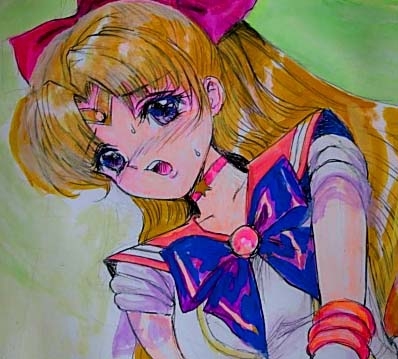 A538手描き同人イラスト、セーラーヴィーナス