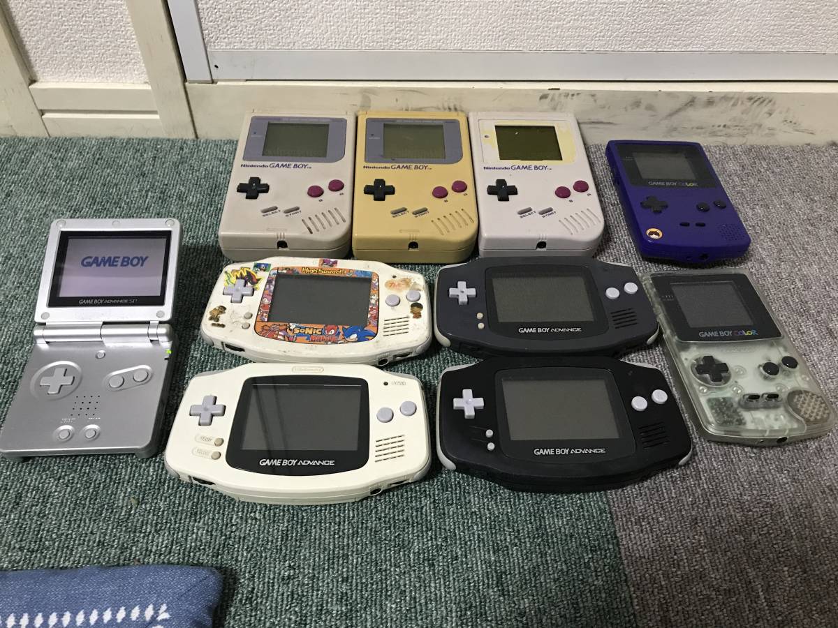 ゲームボーイアドバンス SP 11台 まとめ i07426 【公式通販】