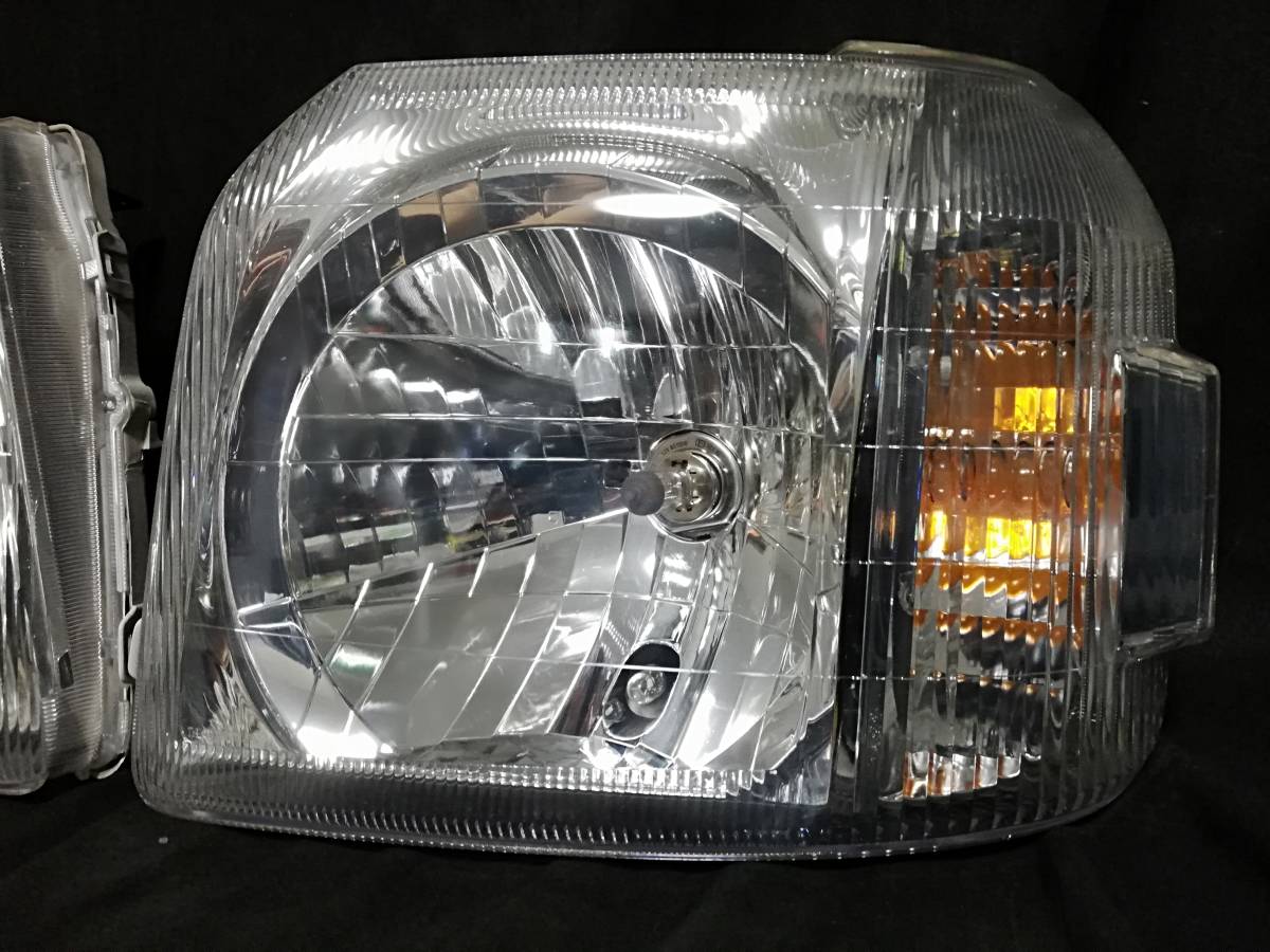 310 HM1／HH5 バモス・アクティ レベライザー付き ヘッドライト左右