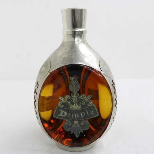 ウイスキー ディンプル12年 ロイヤルデキャンタ シルバー 未開栓