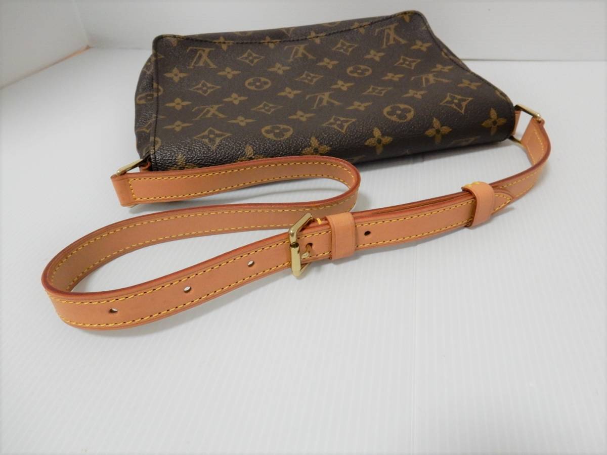 ルイ・ヴィトン LOUIS VUITTON モノグラム ミュゼットタンゴ ショート 