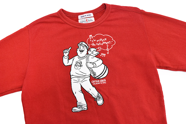 CAPTAINSANTA×POPEYE コラボトレーナー CAPTAIN SANTA - CAPTAINSANTA×POPEYE コラボトレーナーの通販 by K