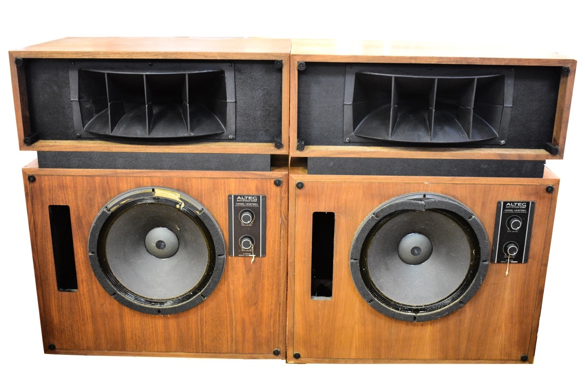 ☆ALTEC LANSING Model 19 スピーカーペア NINETEEN アルテック 現状品 オーディオ機器 6747-YA