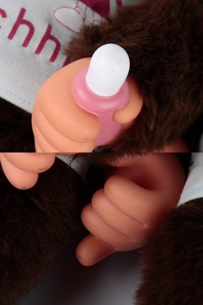 069/ セブンイレブン限定 特大モンチッチ ぬいぐるみ 2点セット ※ジャンク