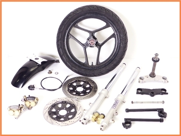 【数量限定，お買い得】 W5 良品 GSX1100Sカタナ ボルトオン カスタムフロント周りset 2.50&times;18inch GSX750S(フロント)｜売買されたオークション情報、yahooの商品情報をアーカイブ公開 - オークファン スズキ用