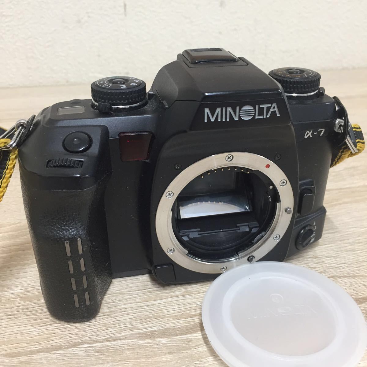 4 カメラ MINOLTA ミノルタ α-7 ボディのみ α-7 ボディ ミノルタ 訳
